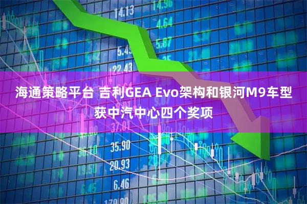 海通策略平台 吉利GEA Evo架构和银河M9车型获中汽中心四个奖项