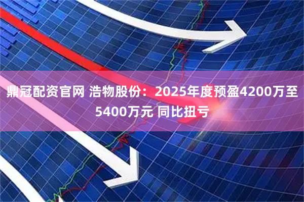 鼎冠配资官网 浩物股份：2025年度预盈4200万至5400万元 同比扭亏